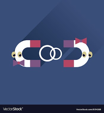 Flat web icon with long shadow wedding rings vector image
