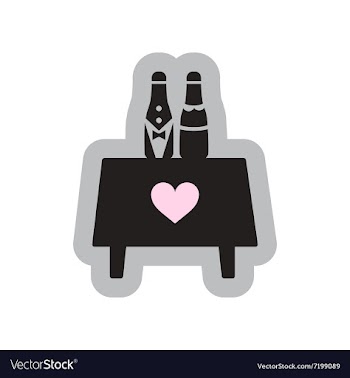 Flat web icon with on white background bottles vector image