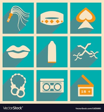 Flat with shadow concept and mobile application vector image