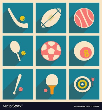 Flat with shadow concept and mobile application vector image