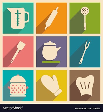 Flat with shadow concept and mobile application vector image