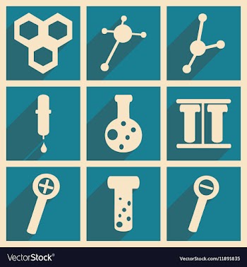 Flat with shadow concept and mobile application vector image