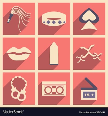 Flat with shadow concept and mobile application vector image