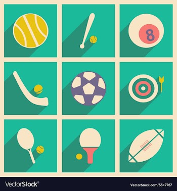 Flat with shadow concept and mobile application vector image