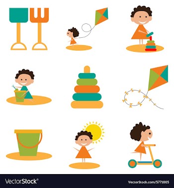 Flat with shadow concept and mobile application vector image