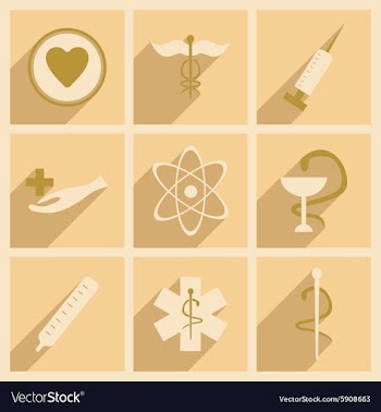 Flat with shadow concept and mobile application vector image