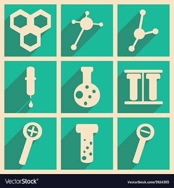Flat with shadow concept and mobile application vector image
