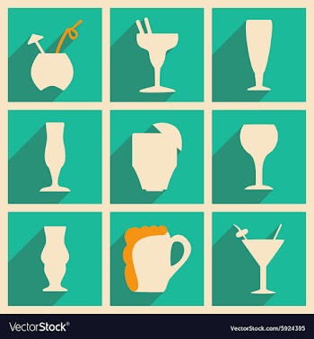 Flat with shadow concept and mobile application vector image