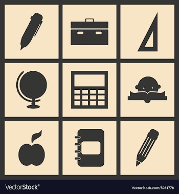 Flat with shadow concept and mobile application vector image