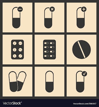 Flat with shadow concept and mobile application vector image