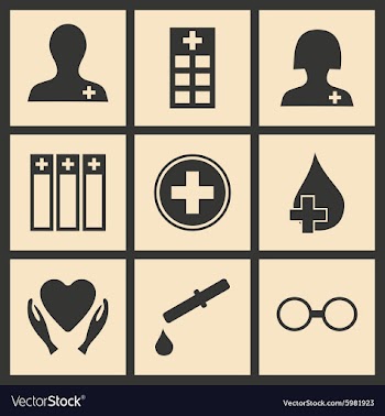 Flat with shadow concept and mobile application vector image