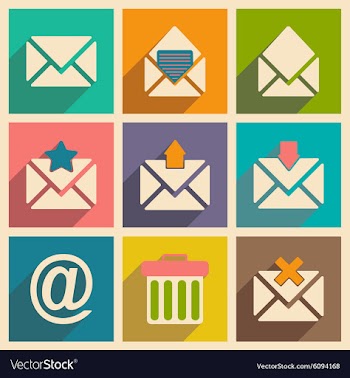 Flat with shadow concept and mobile application vector image