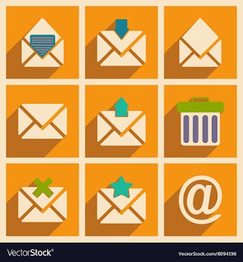 Flat with shadow concept and mobile application vector image