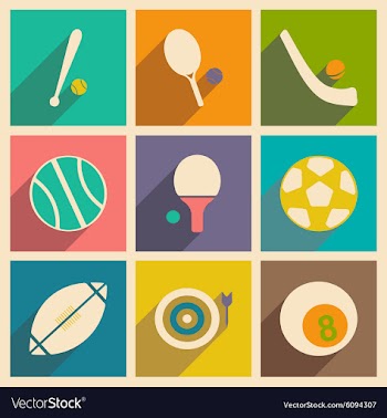 Flat with shadow concept and mobile application vector image