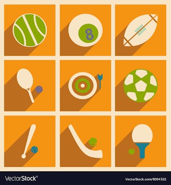 Flat with shadow concept and mobile application vector image