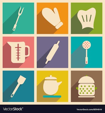 Flat with shadow concept and mobile application vector image