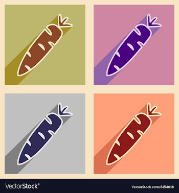Flat with shadow concept and mobile application vector image