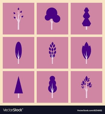 Flat with shadow concept and mobile application vector image