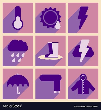 Flat with shadow concept and mobile application vector image
