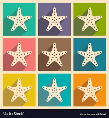 Flat with shadow concept and mobile application vector image