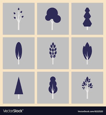 Flat with shadow concept and mobile application vector image
