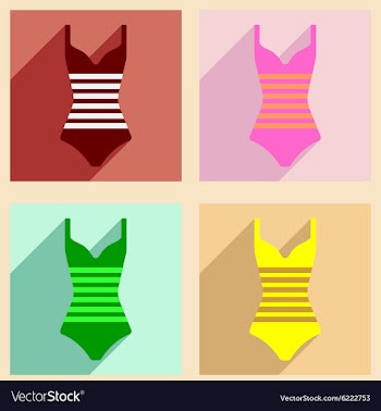 Flat with shadow concept and mobile application vector image