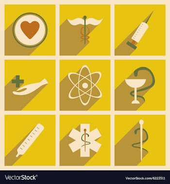 Flat with shadow concept and mobile application vector image