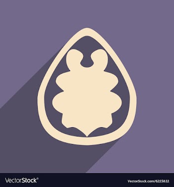 Flat with shadow concept and mobile application vector image