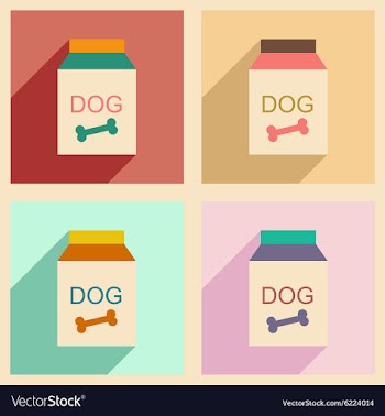 Flat with shadow concept and mobile application vector image