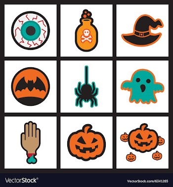 Flat with shadow concept and mobile application vector image