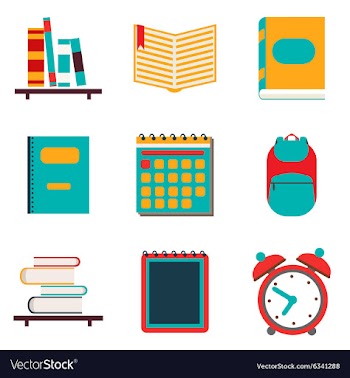Flat with shadow concept and mobile application vector image