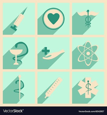 Flat with shadow concept and mobile application vector image