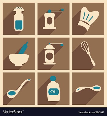 Flat with shadow concept and mobile application vector image