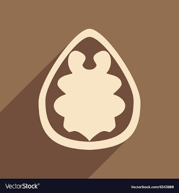 Flat with shadow concept and mobile application vector image