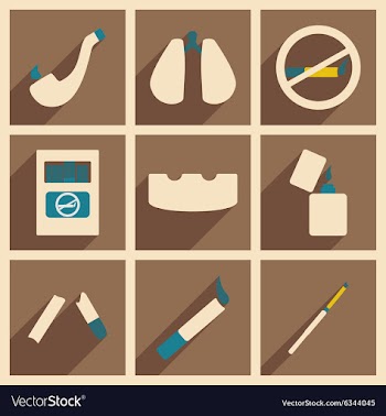 Flat with shadow concept and mobile application vector image