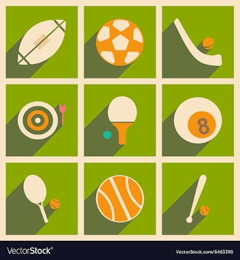 Flat with shadow concept and mobile application vector image