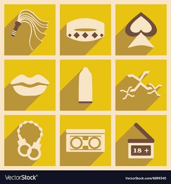 Flat with shadow concept and mobile application vector image