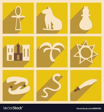 Flat with shadow concept and mobile application vector image