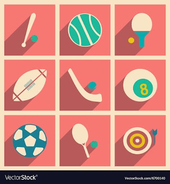 Flat with shadow concept and mobile application vector image