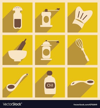 Flat with shadow concept and mobile application vector image