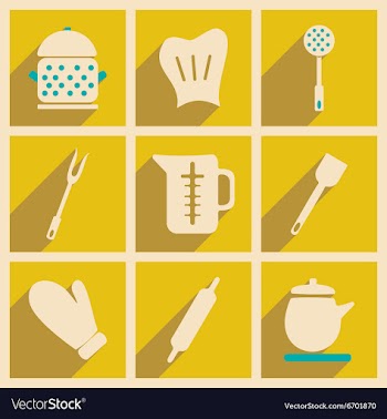 Flat with shadow concept and mobile application vector image