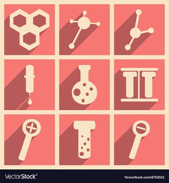 Flat with shadow concept and mobile application vector image