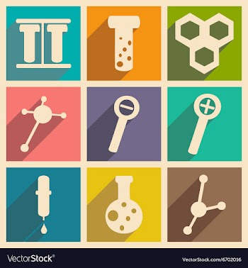 Flat with shadow concept and mobile application vector image