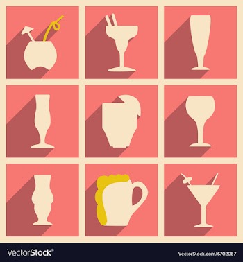 Flat with shadow concept and mobile application vector image
