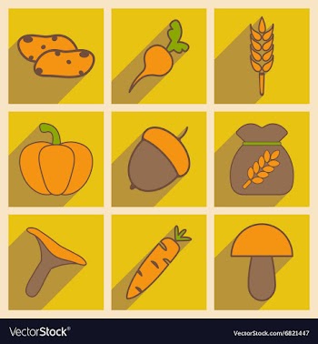 Flat with shadow concept and mobile application vector image