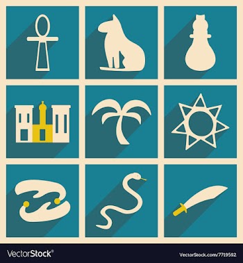 Flat with shadow concept and mobile application vector image