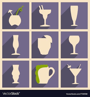 Flat with shadow concept and mobile application vector image