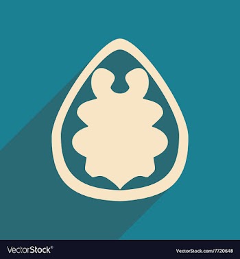 Flat with shadow concept and mobile application vector image