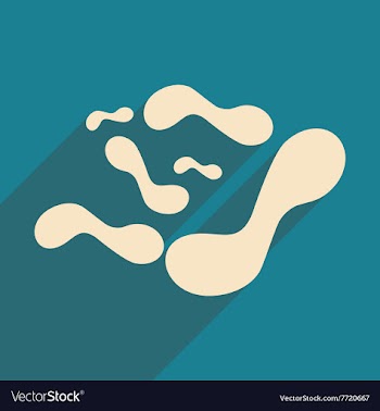 Flat with shadow concept and mobile application vector image