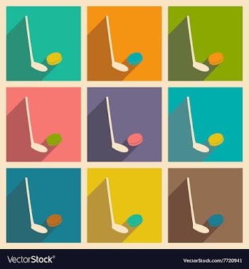 Flat with shadow concept and mobile application vector image